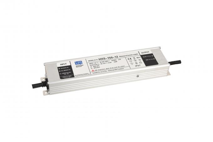 150W 12.5A IP67 منبع تغذیه ضد آب ولتاژ ثابت راننده LED 12 ولت 0